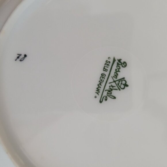 Rosenthal Selb Germany Fantasia Floral China Soup Bowls Set Of 4 - Picture 6 of 7